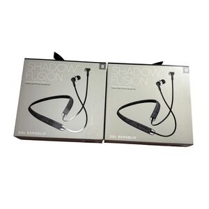 SOL REPUBLIC Shadow Fusion Premium Wireless Headphones Bluetooth Band Lot of 2